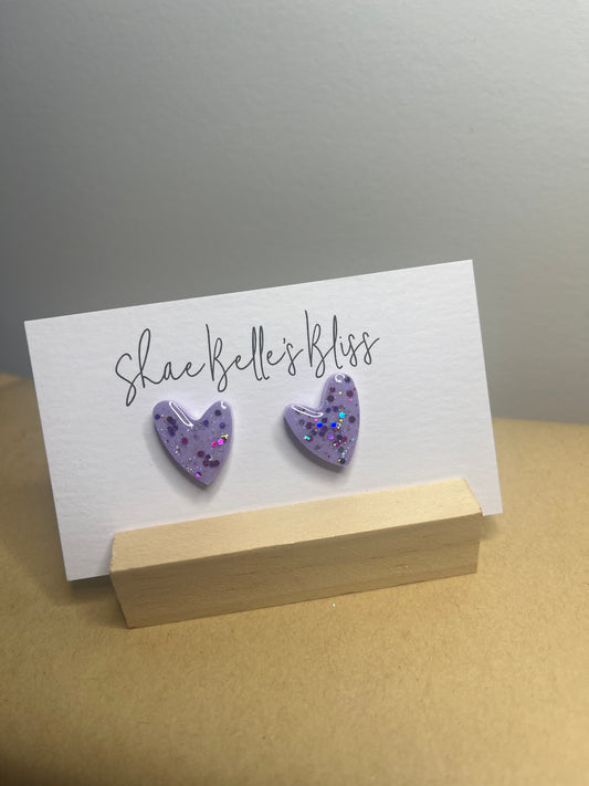 Dulcie Heart Studs