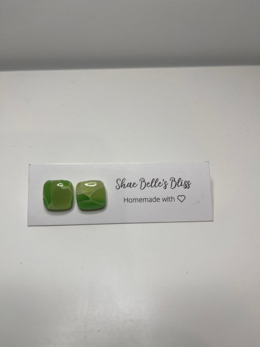 Emi Small Square Studs