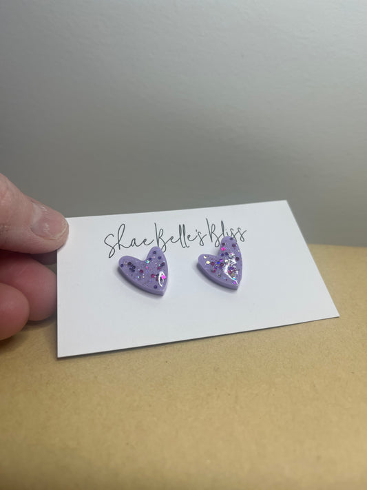 Dulcie Heart Studs